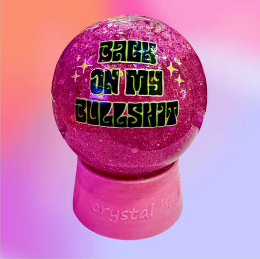 Egregiously Awesome Crystal Ball Gag Gift!