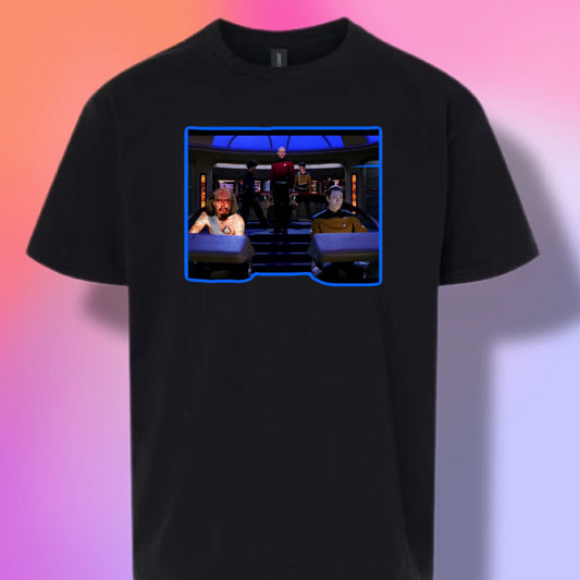 Oh you know, just GG Allin as Warf on Next Gen’s bridge hahaha all style options!