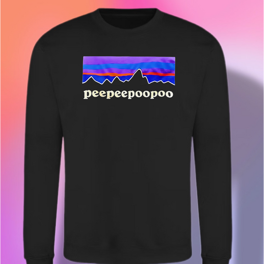 The Peepeepoopoo outdoors wear clap back graphic!
