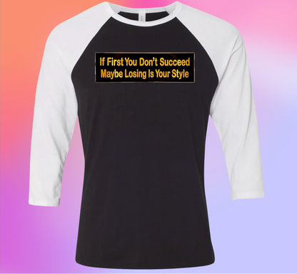 Black Alternative Baseball tees To Go Stupid In!