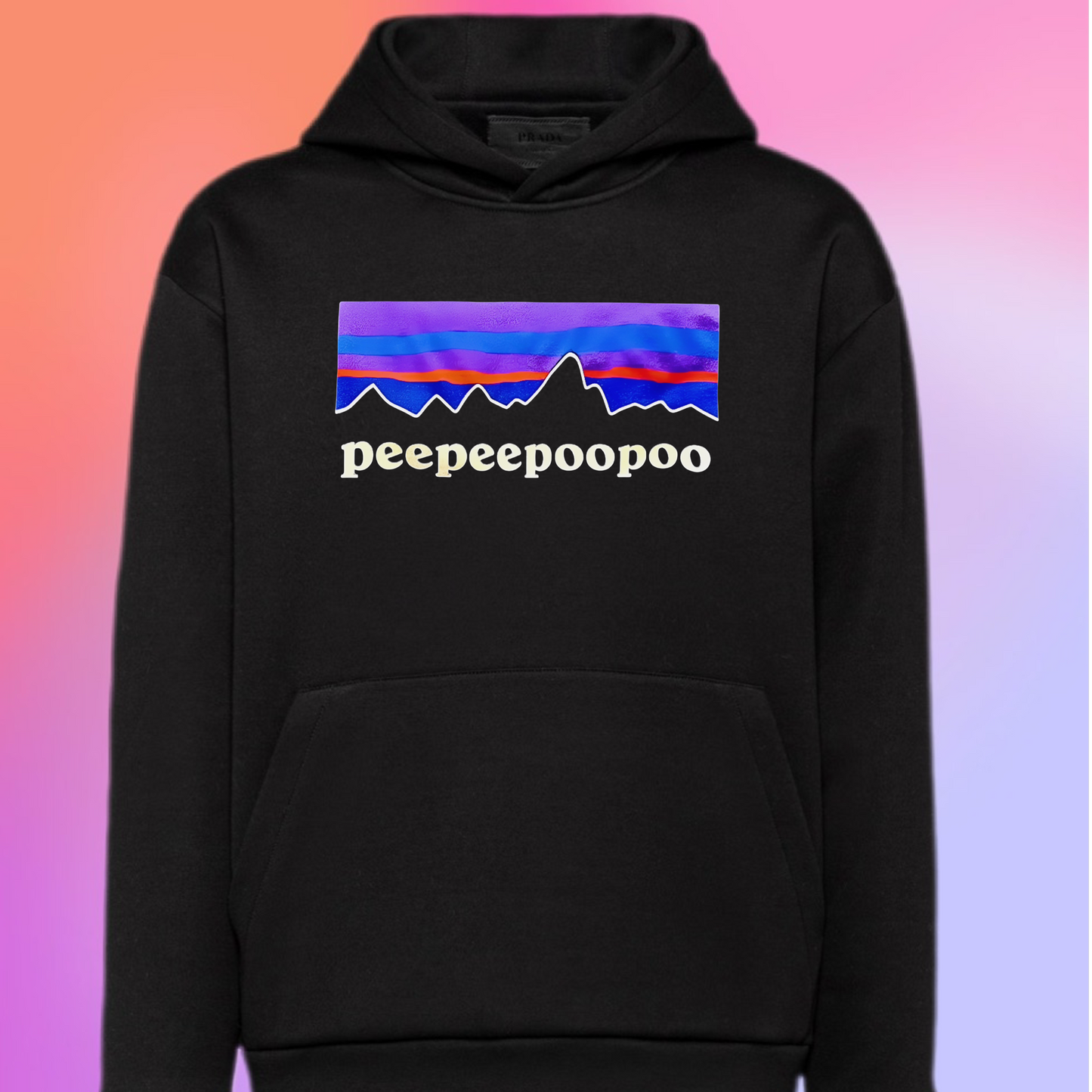 The Peepeepoopoo outdoors wear clap back graphic!