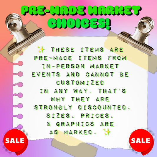 One-Off Single Print Tees! From Pop-Up Shops That Are Ready to Ship!