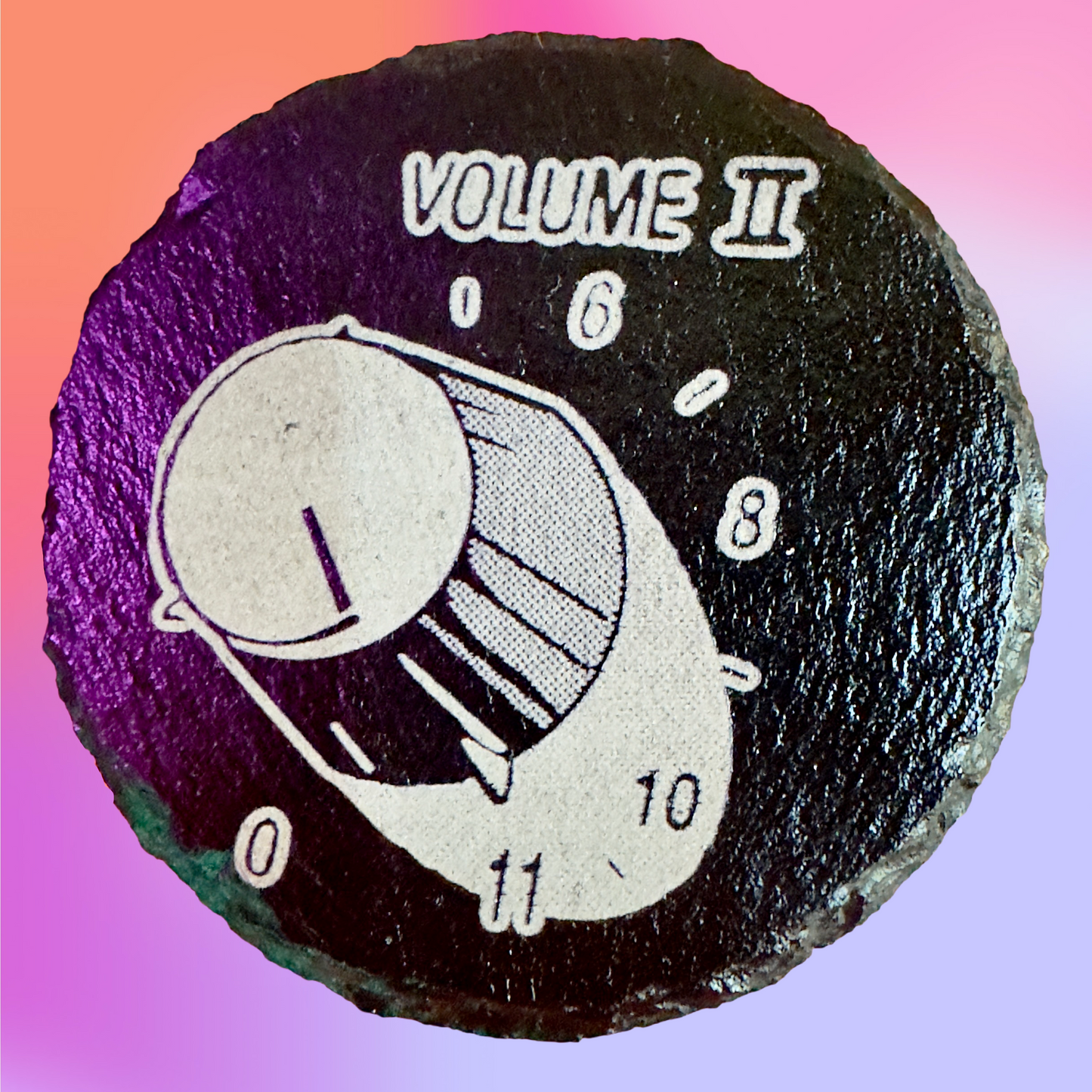 Awesome Slate Coaster 4 pc Set With Your Choice Of Graphic!