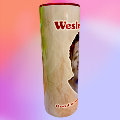 Wesley Willis Good Times Rock N Roll 20 oz Tumbler!