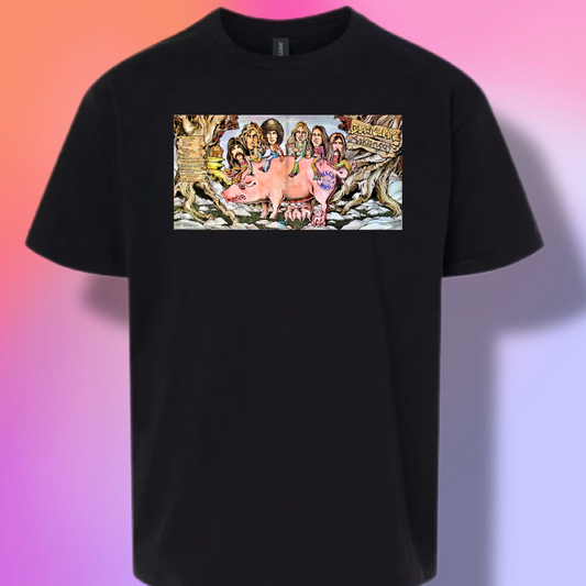 Inside Album Art from theBlack OK Arkansas High on the Hog Album!