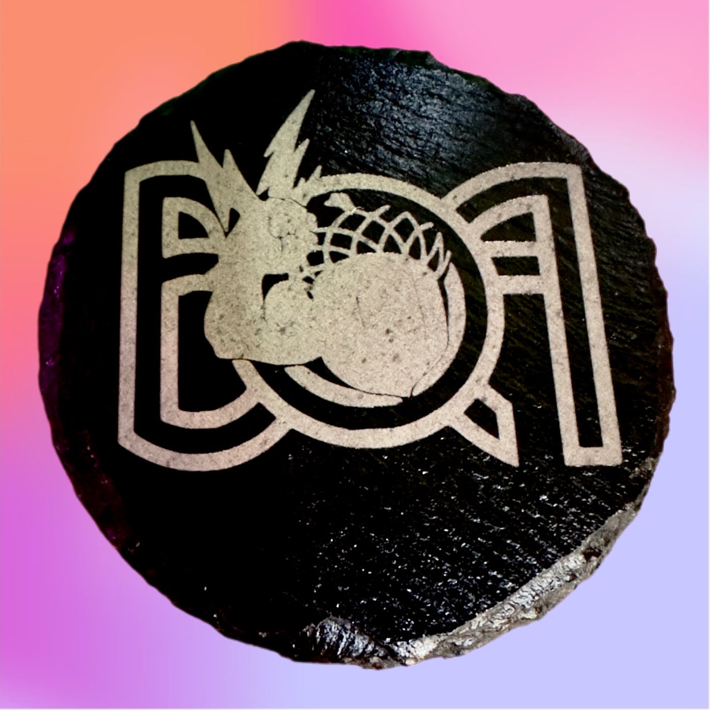 Awesome Slate Coaster 4 pc Set With Your Choice Of Graphic!