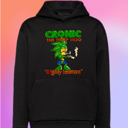 A CLASSIC!! Haha Funny Sonic The Hedgehog Spoof Pro-Weed Tee From The 1990's! Cronic The hemp hog lol