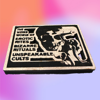 The Thrilling & Secret Life of CULTS Fridge Magnet!