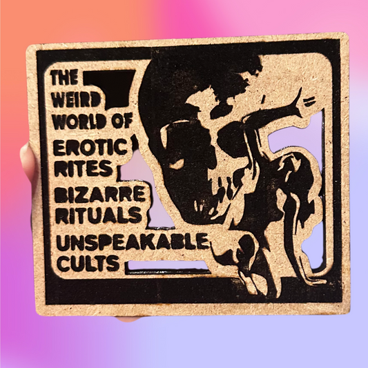 The Thrilling & Secret Life of CULTS Fridge Magnet!