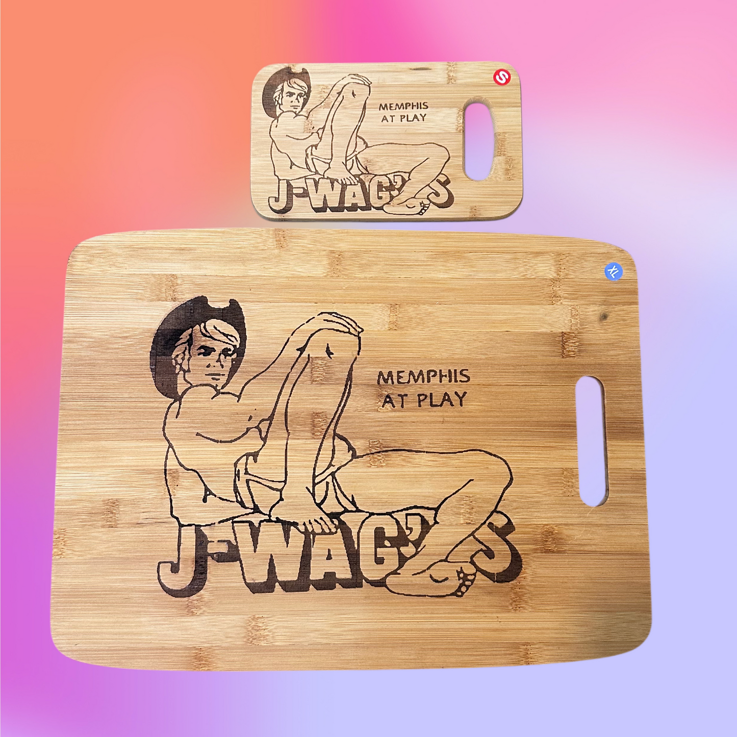 Bonkers Rad Cutting Boards for the Hizzo!