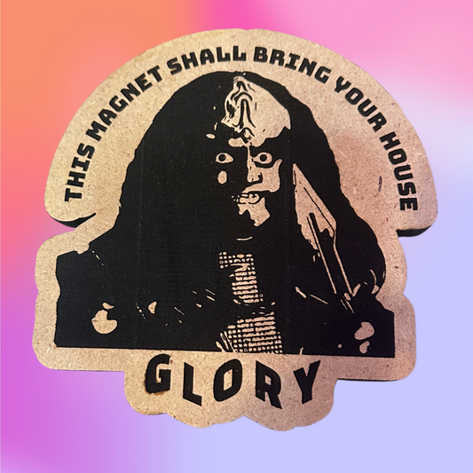 Klingon Trek Glory Fridge Magnet!