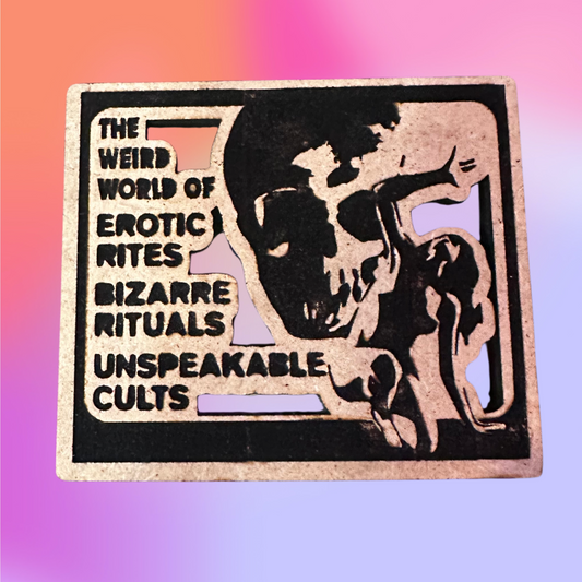 The Thrilling & Secret Life of CULTS Fridge Magnet!