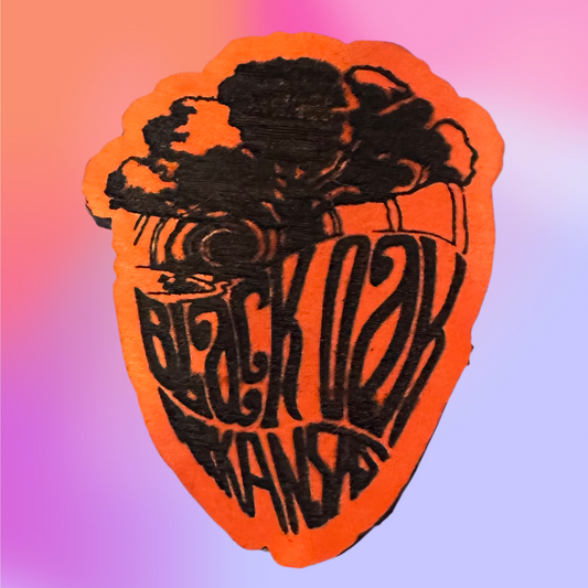 Black Oak Arkansas Acorn Logo Fridge Magnet!