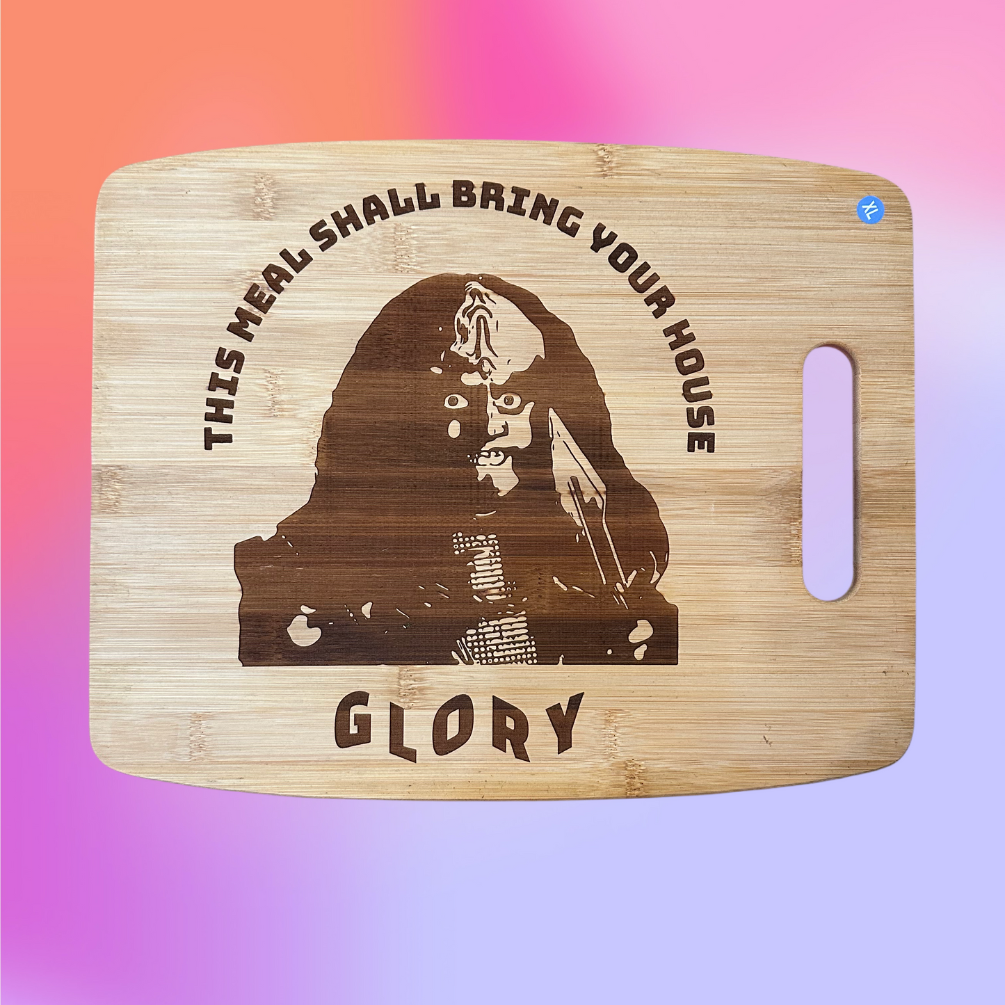 Bonkers Rad Cutting Boards for the Hizzo!